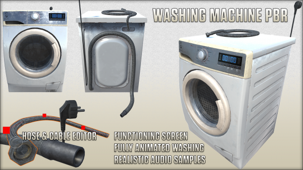Ultra Washing Machine PBR
