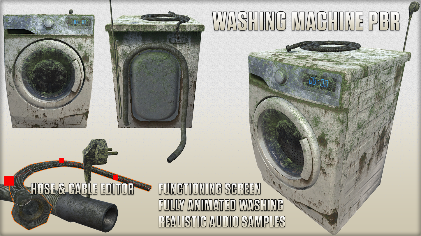 Ultra Washing Machine PBR
